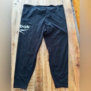 Reebok 7/8 length cotton spandex leggings tights 4X plus size NWT